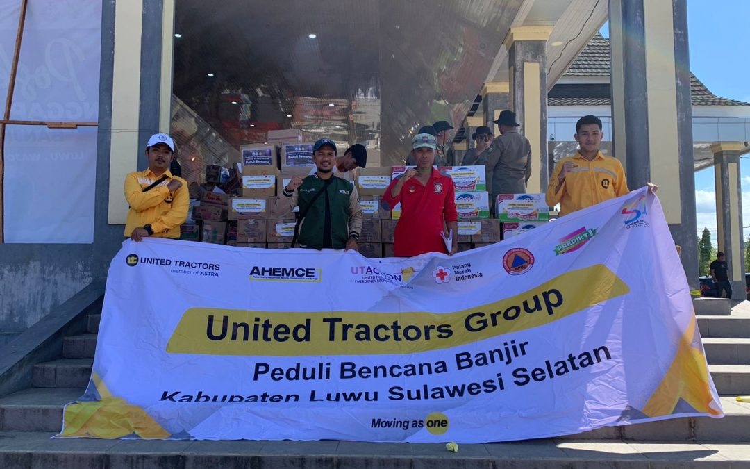 Disaster Emergency Response, UT Group Provides Aid for Flood Victims in Luwu Regency, South Sulawesi