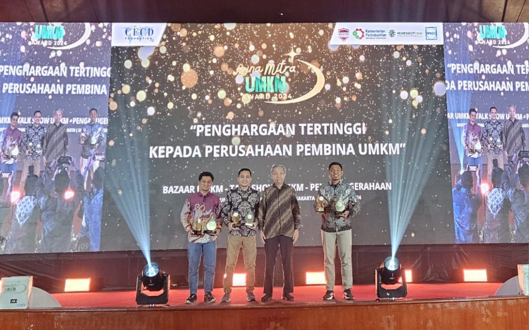 Konsisten Bina UMKM, PAMA dan United Tractors Berhasil Raih Penghargaan Bina Mitra UMKM Award 2024