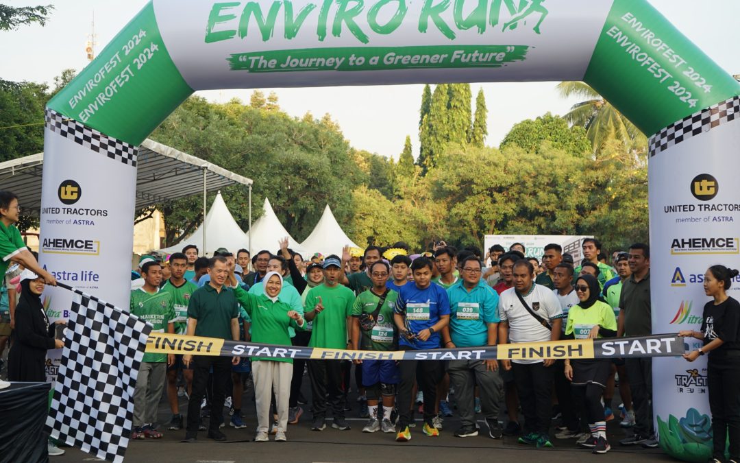 Commemorating World Environment Day, United Tractors Holds “Enviro Run,” Demonstrating Voluntary Employee Participation in Planting 500 Trees