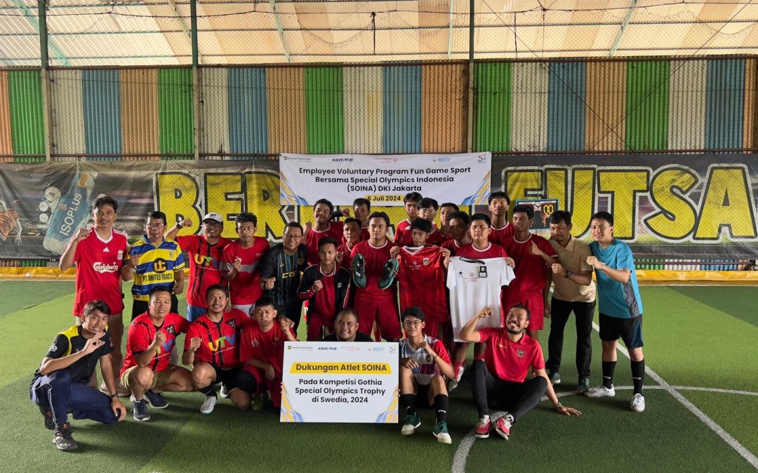 United Tractors Supports SOINa Athletes through Employee Voluntary Fun Games and Sports Activities