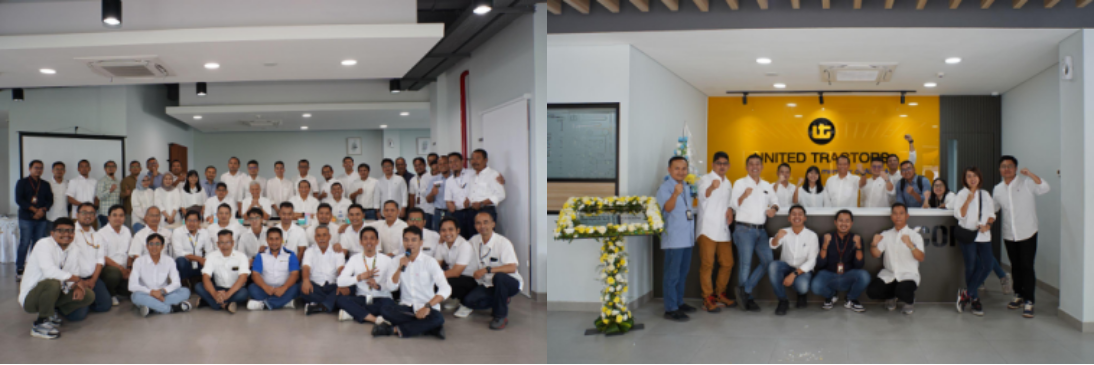 Peresmian gedung baru United Tractors Cabang Surabaya