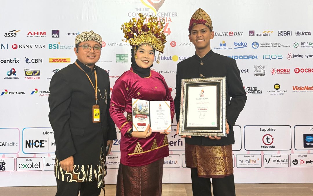 Demonstrating Excellence in Telesales Services, United Tractors Wins the Best Contact Center Indonesia 2024 Award