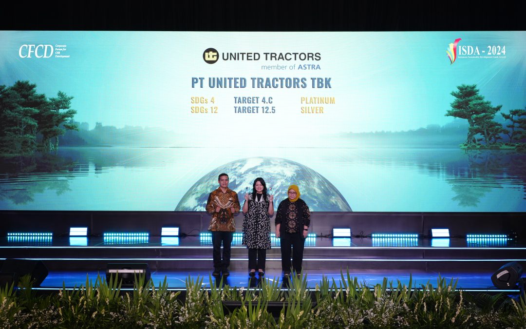 Well-Implementing Sustainability Programs, United Tractors Group Receives 18 Awards at the ISDA 2024