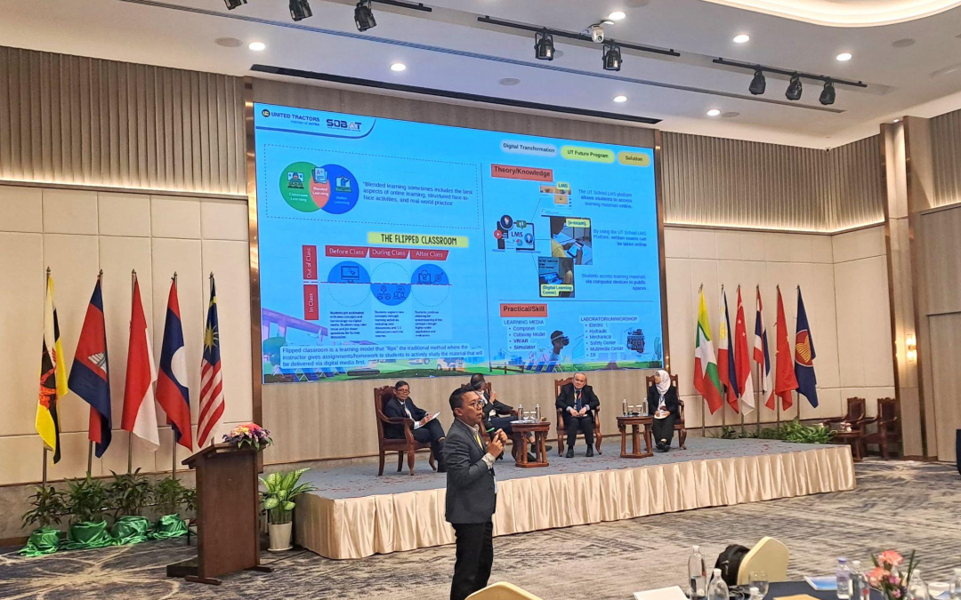 United Tractors Shares Best Practices of the SOBAT Program at the ASEAN Technical and Vocational Education and Training (TVET) Conference 2024 in Laos