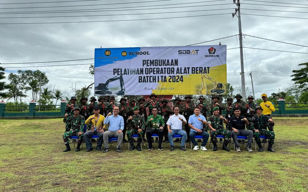 Dukung Program Ketahanan Pangan,  UT School Berikan Pelatihan Alat Berat di Merauke