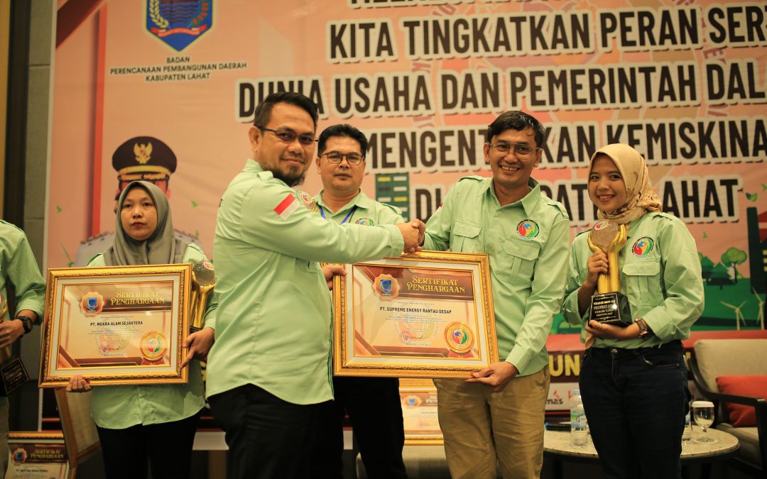 Konsisten Dukung Pembangunan Berkelanjutan, Supreme Energy Rantau Dedap Raih Penghargaan Selero CSR Awards 2024